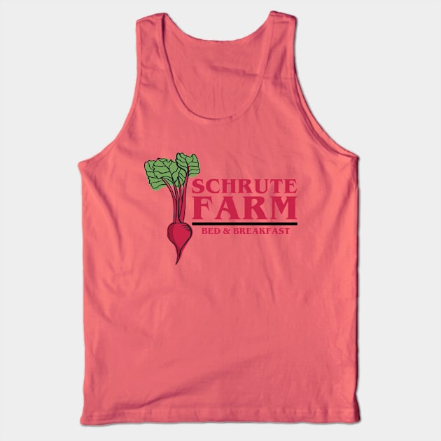 Schrute Farm Bed And Breakfast Tank Top by mintipap